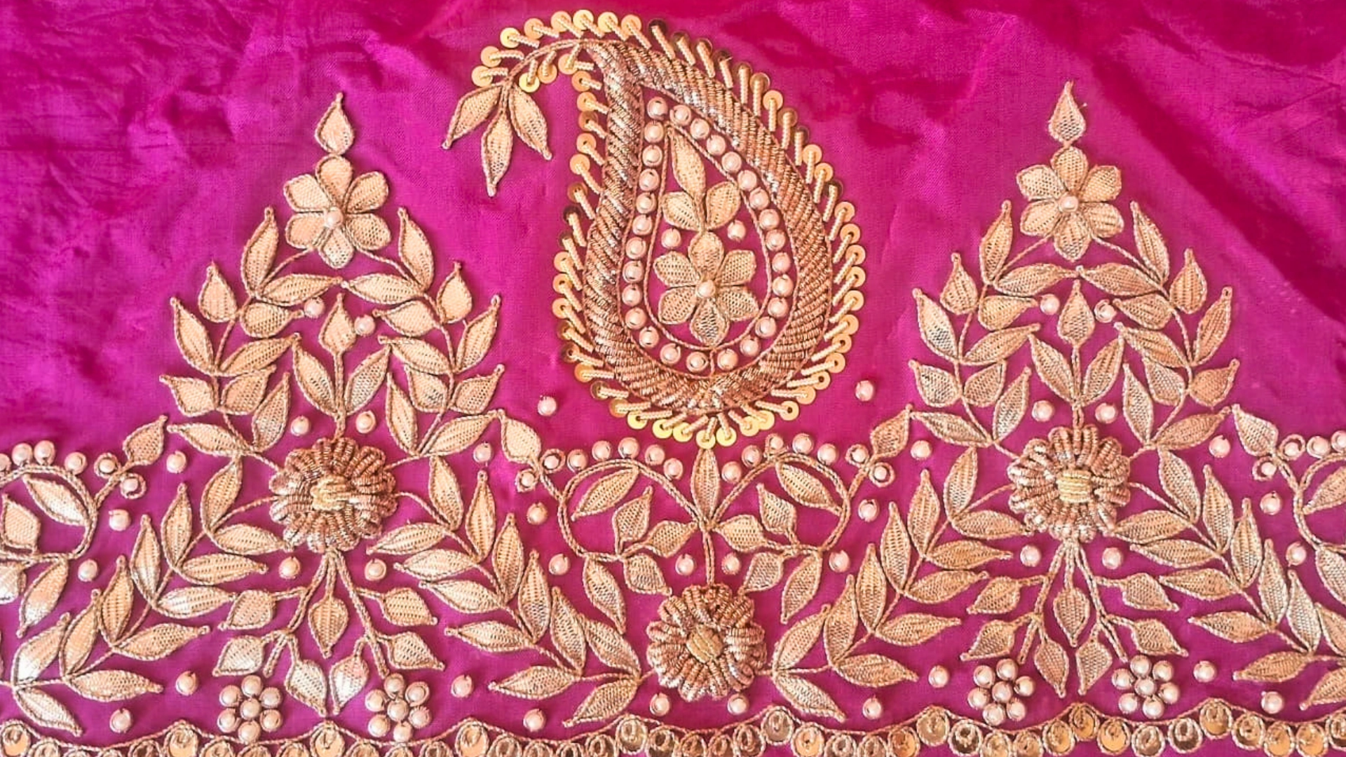 Hand Embroidery Lehenga