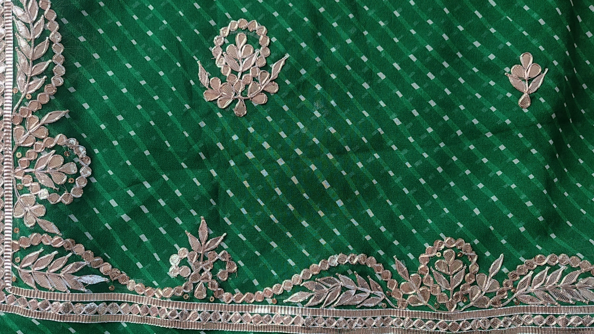 Premium Rajasthani Lahariya Handcrafted Work